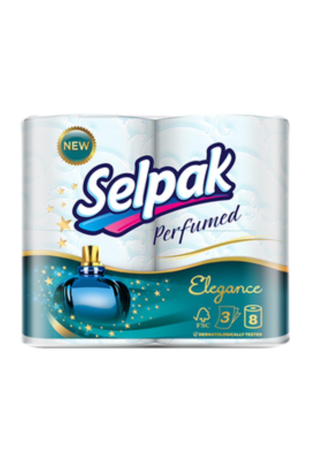 SELPAK TOILET PAPER ELEGANCE SCENTED 4s